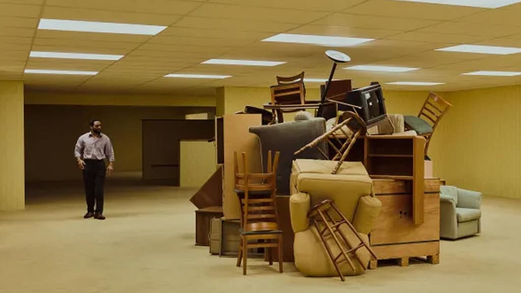 Backrooms Review: The Internet Built the Backrooms. A 20-Year-Old Filmed It 16 backrooms still1